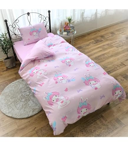 Amazon｜サンリオ(SANRIO) ハローキティ 布団カバー3点セット